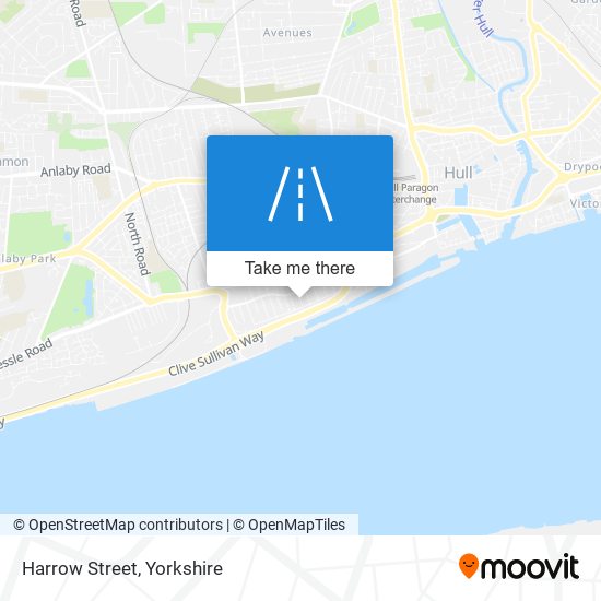Harrow Street map