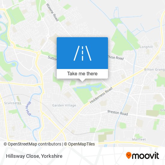 Hillsway Close map
