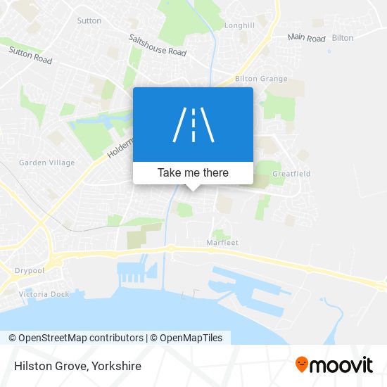 Hilston Grove map