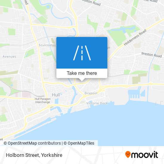 Holborn Street map