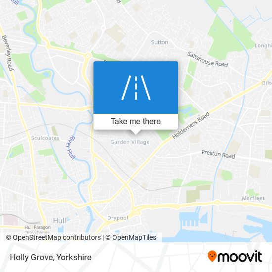 Holly Grove map