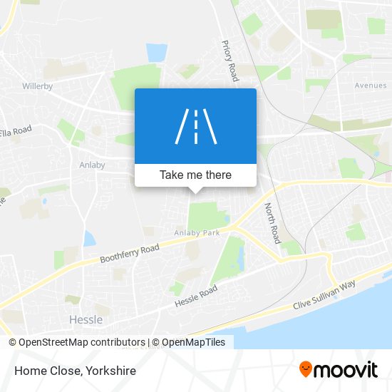 Home Close map