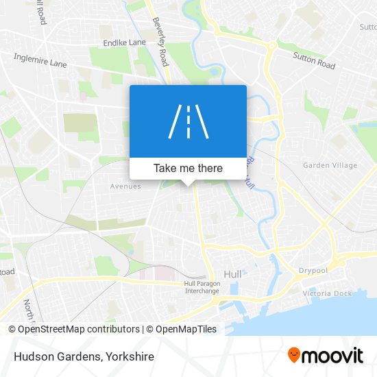 Hudson Gardens map