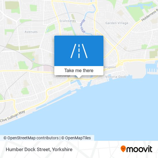 Humber Dock Street map