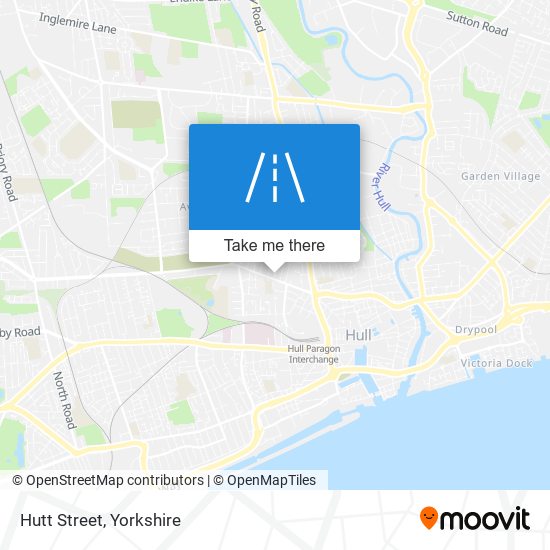 Hutt Street map