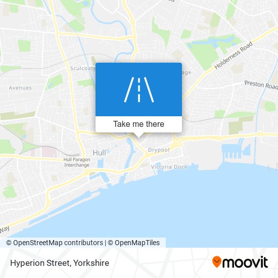 Hyperion Street map