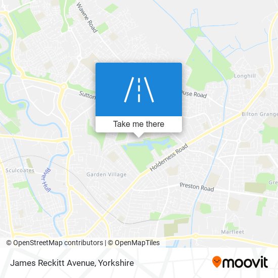 James Reckitt Avenue map