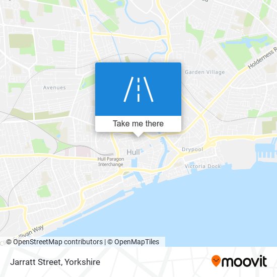 Jarratt Street map