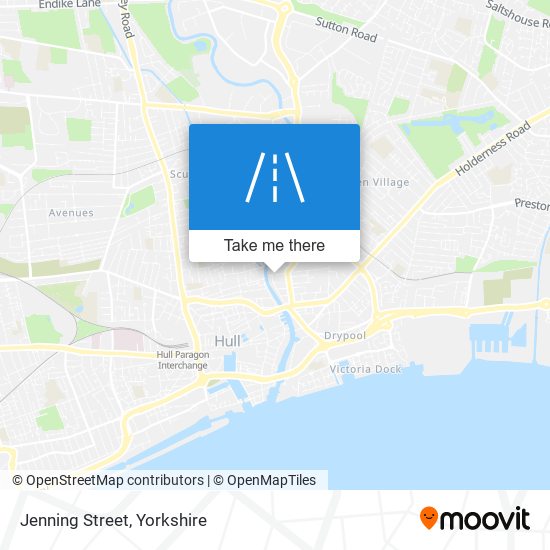 Jenning Street map