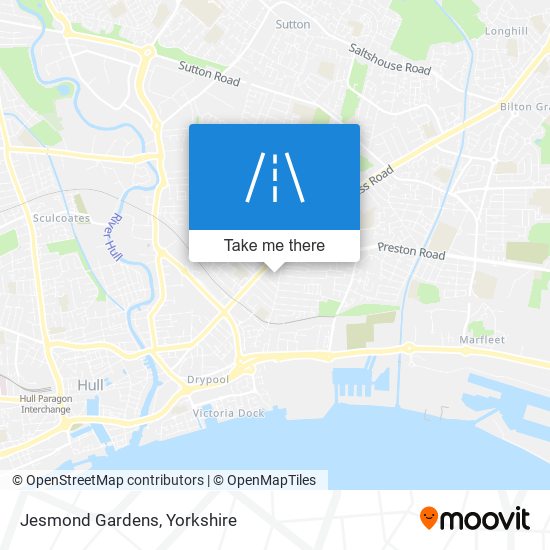Jesmond Gardens map