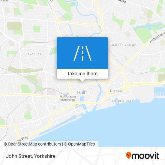 John Street map