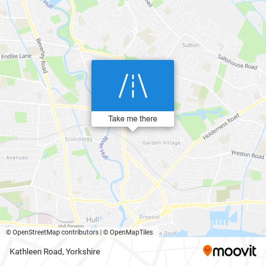 Kathleen Road map