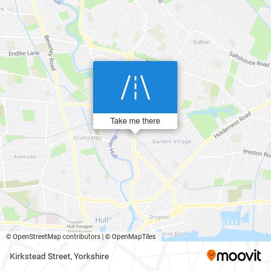 Kirkstead Street map