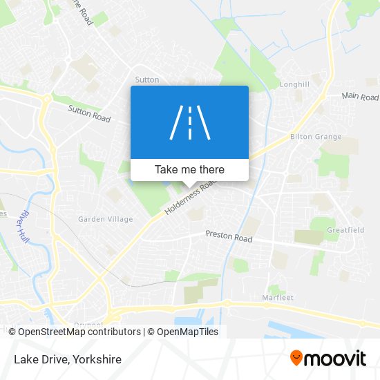 Lake Drive map