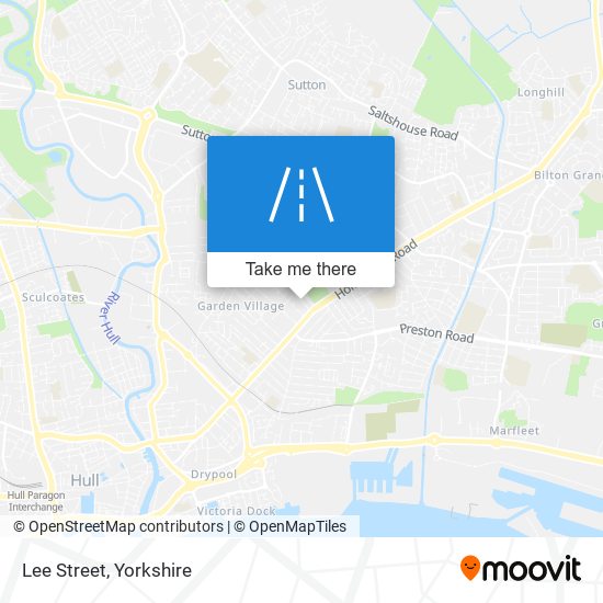Lee Street map