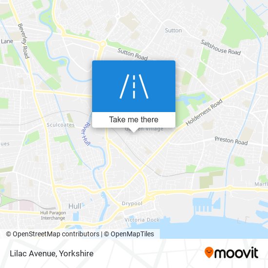 Lilac Avenue map