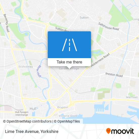 Lime Tree Avenue map