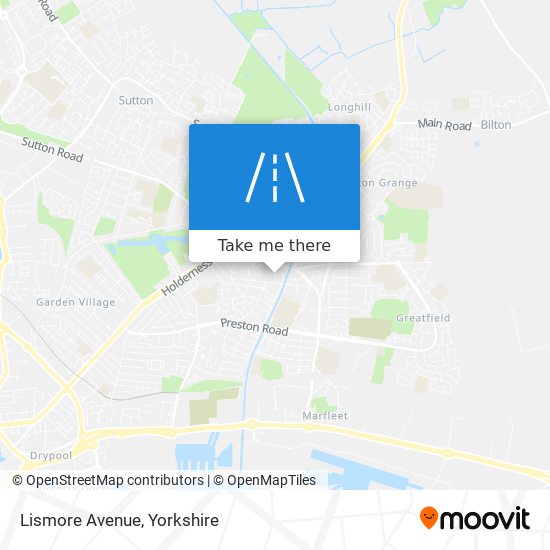 Lismore Avenue map