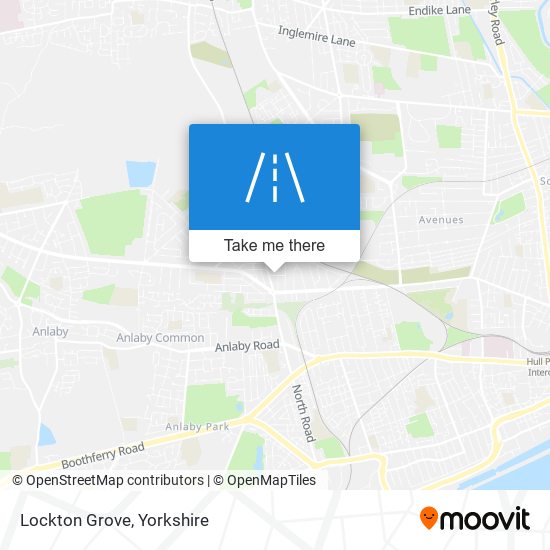 Lockton Grove map