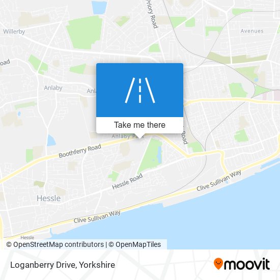 Loganberry Drive map