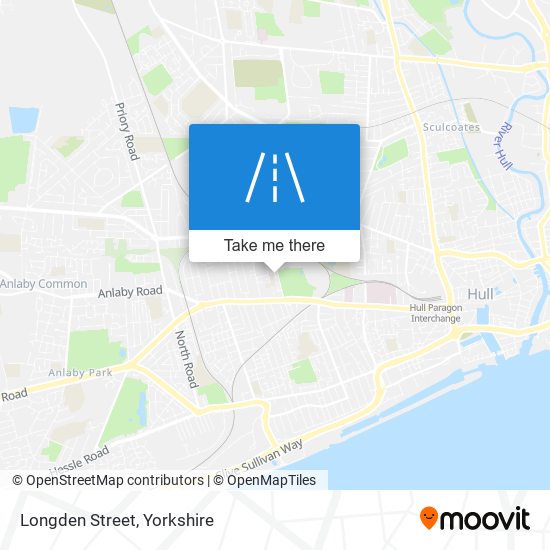 Longden Street map