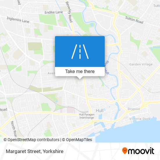 Margaret Street map