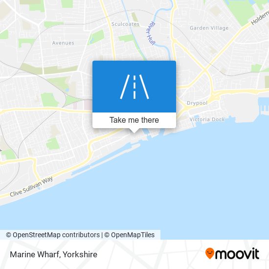 Marine Wharf map