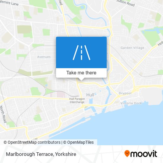 Marlborough Terrace map