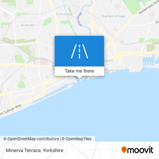 Minerva Terrace map