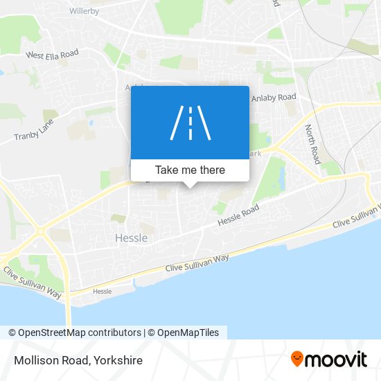 Mollison Road map
