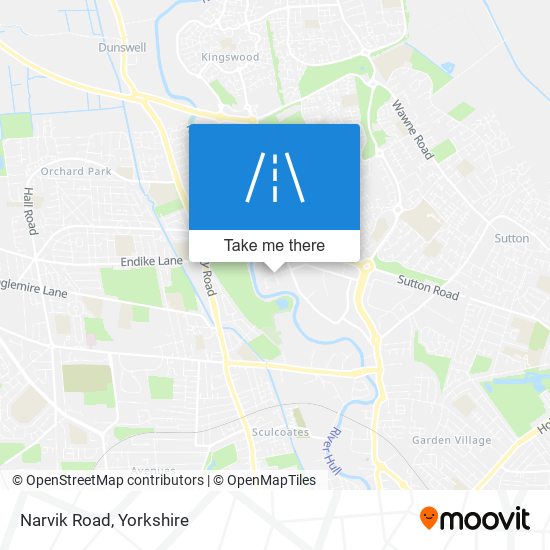 Narvik Road map