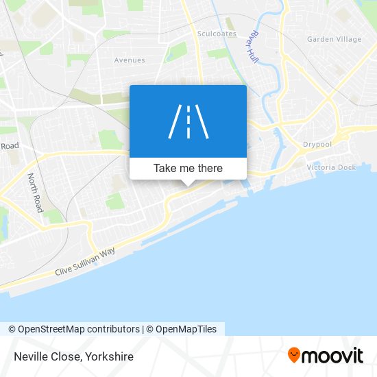 Neville Close map