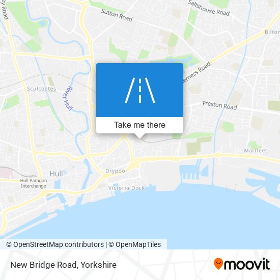 New Bridge Road map