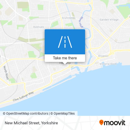 New Michael Street map