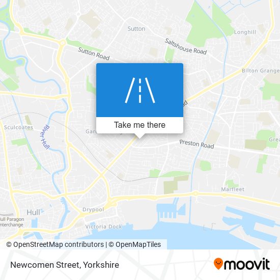 Newcomen Street map