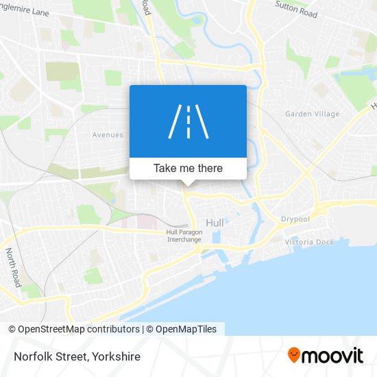 Norfolk Street map