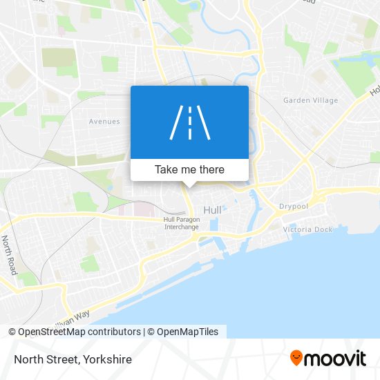 North Street map