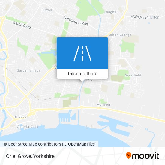 Oriel Grove map