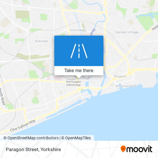 Paragon Street map