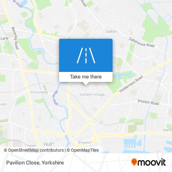 Pavilion Close map