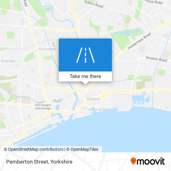 Pemberton Street map