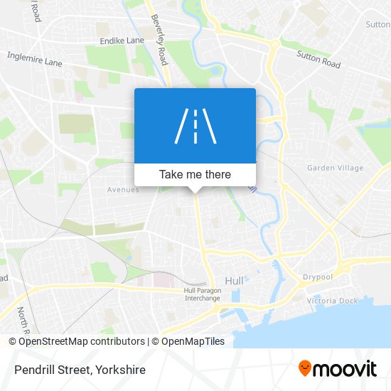 Pendrill Street map