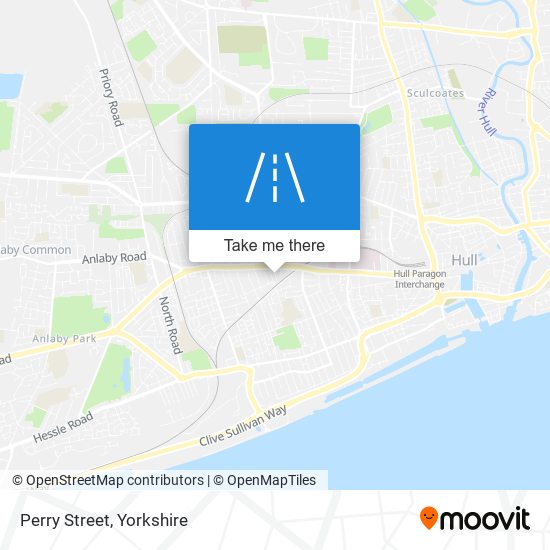 Perry Street map