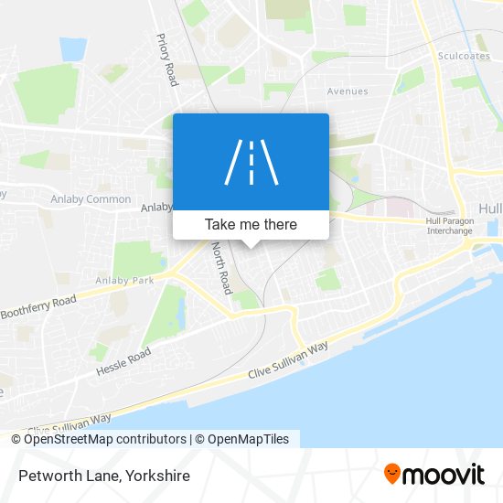 Petworth Lane map