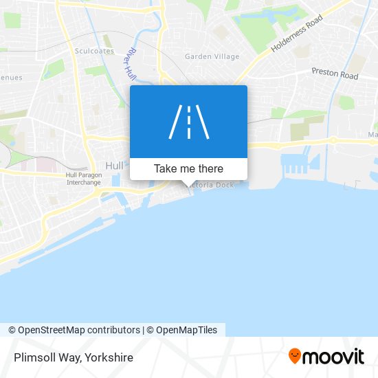 Plimsoll Way map
