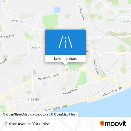 Quilter Avenue map