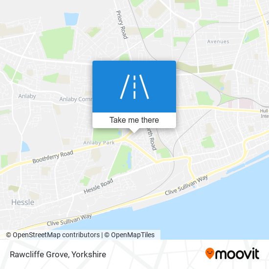 Rawcliffe Grove map