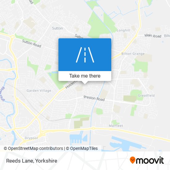 Reeds Lane map