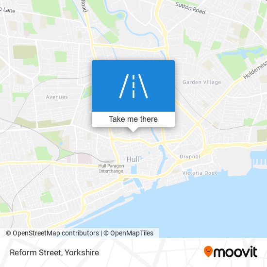 Reform Street map