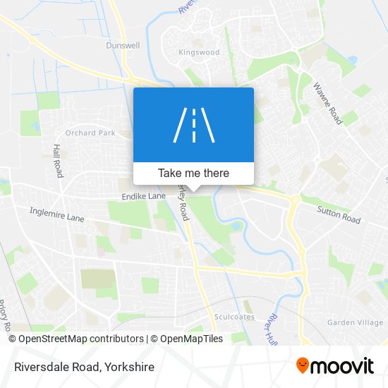 Riversdale Road map